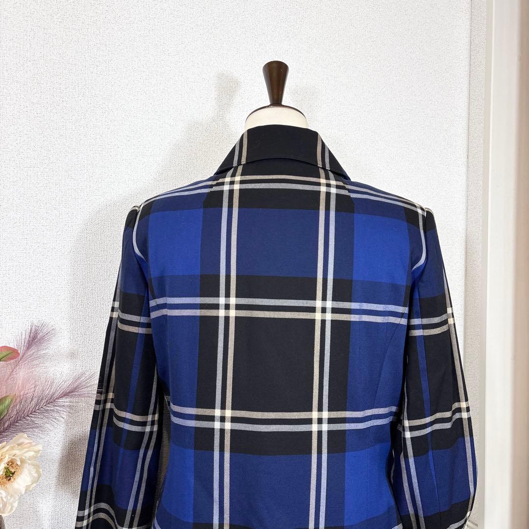 YORKLAND★　ロングコート　チェック柄　ライナー付き　レア　希少　アウター