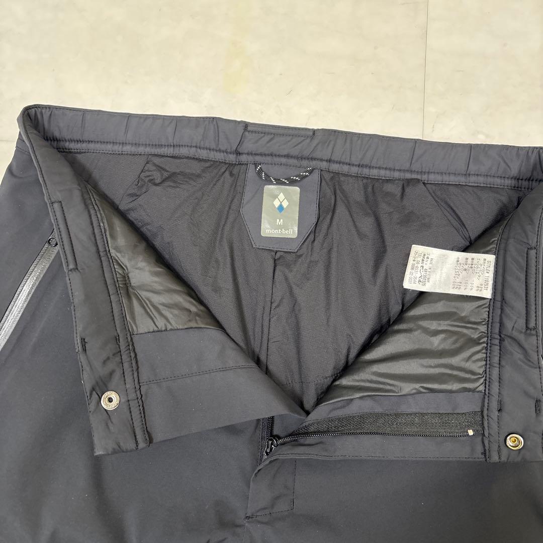 モンベル　パウダーグライドパンツ　1102531 ブラック　Mサイズ