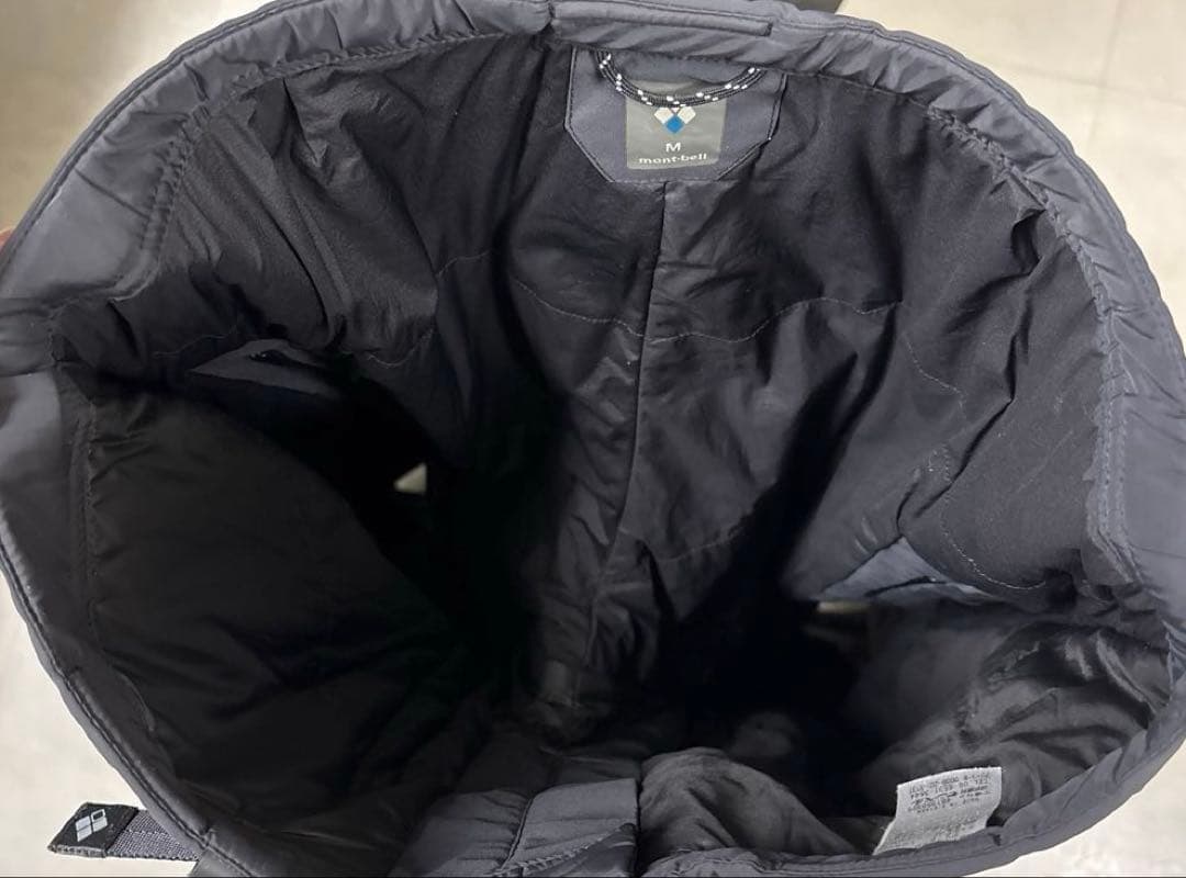 モンベル　パウダーグライドパンツ　1102531 ブラック　Mサイズ