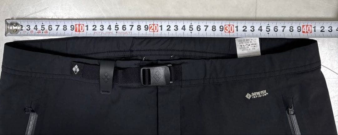 モンベル　パウダーグライドパンツ　1102531 ブラック　Mサイズ