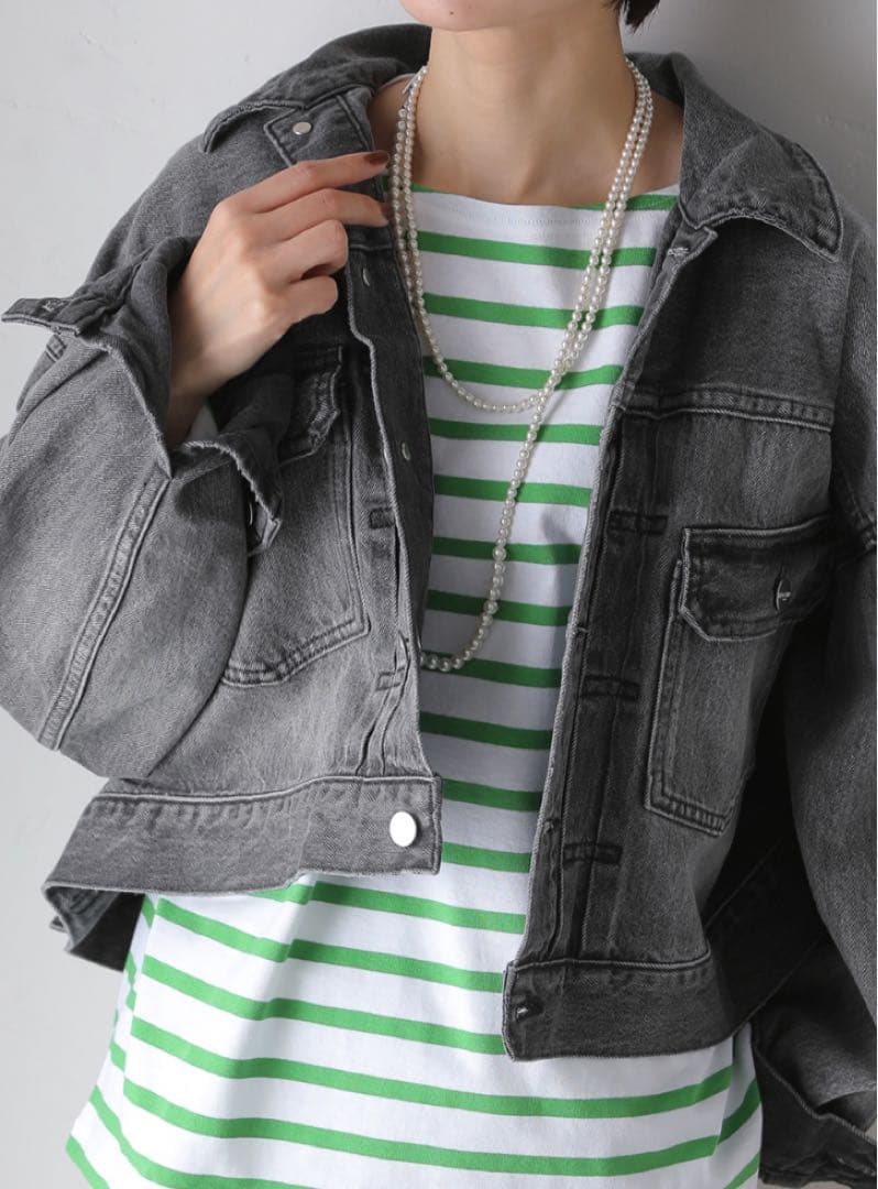 yyy★【新品未使用】RED CARD オーバーサイズデニムジャケット