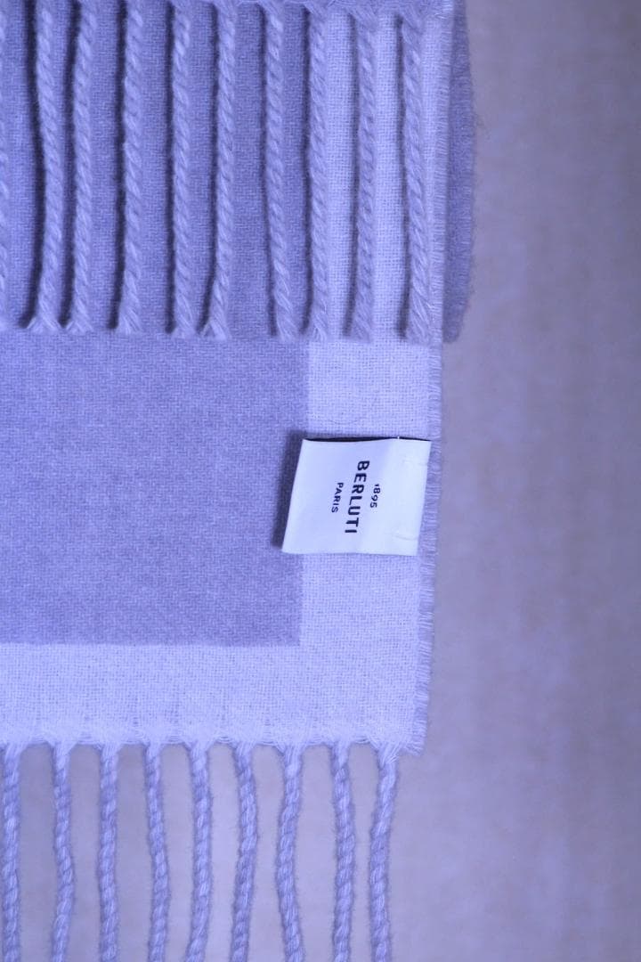 Berluti Scarf ベルルッティ スカーフ ストール カリグラフィー総柄