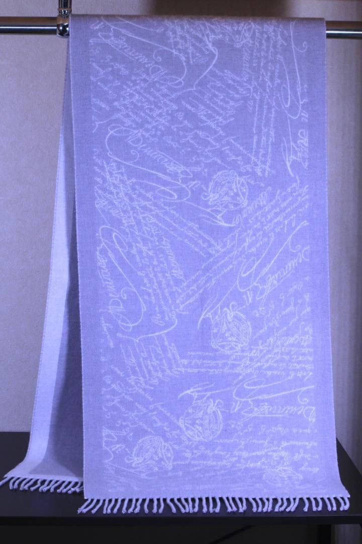 Berluti Scarf ベルルッティ スカーフ ストール カリグラフィー総柄