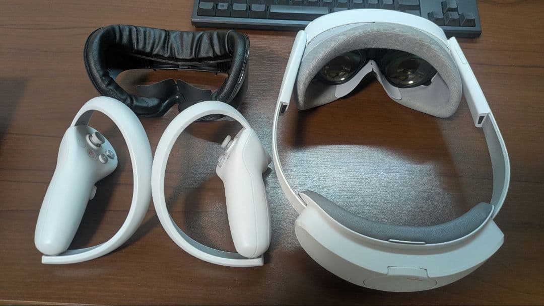 【一部欠品あり】PICO4 128GB + レザーフェイスカバー