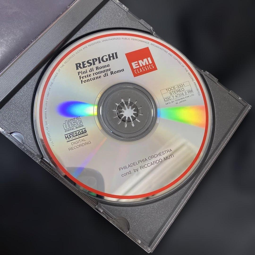 購入不可　ムーティ フィラデルフィア管レスピーギ: ローマの松・噴水・祭り