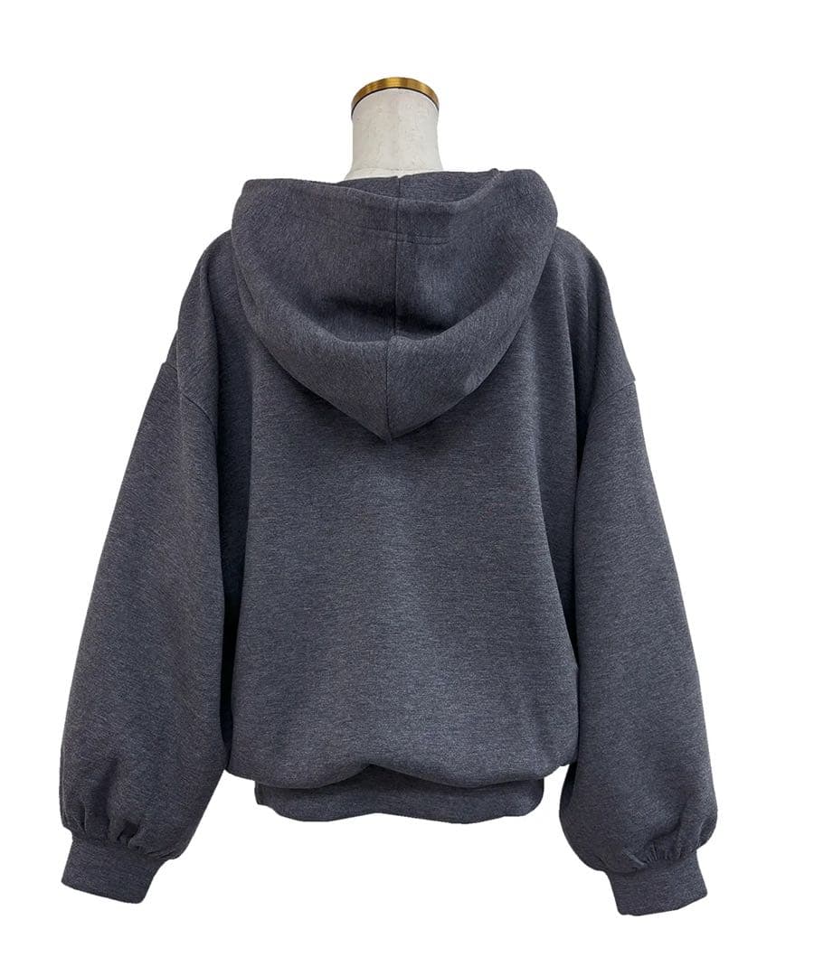 ロゼミューズ Logo 3d embroidery hoodie