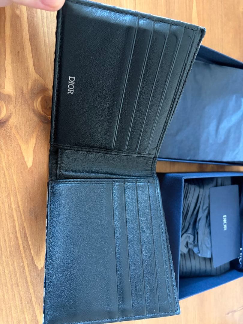 【値下相談可】DIOR 二つ折り財布 Dior Oblique