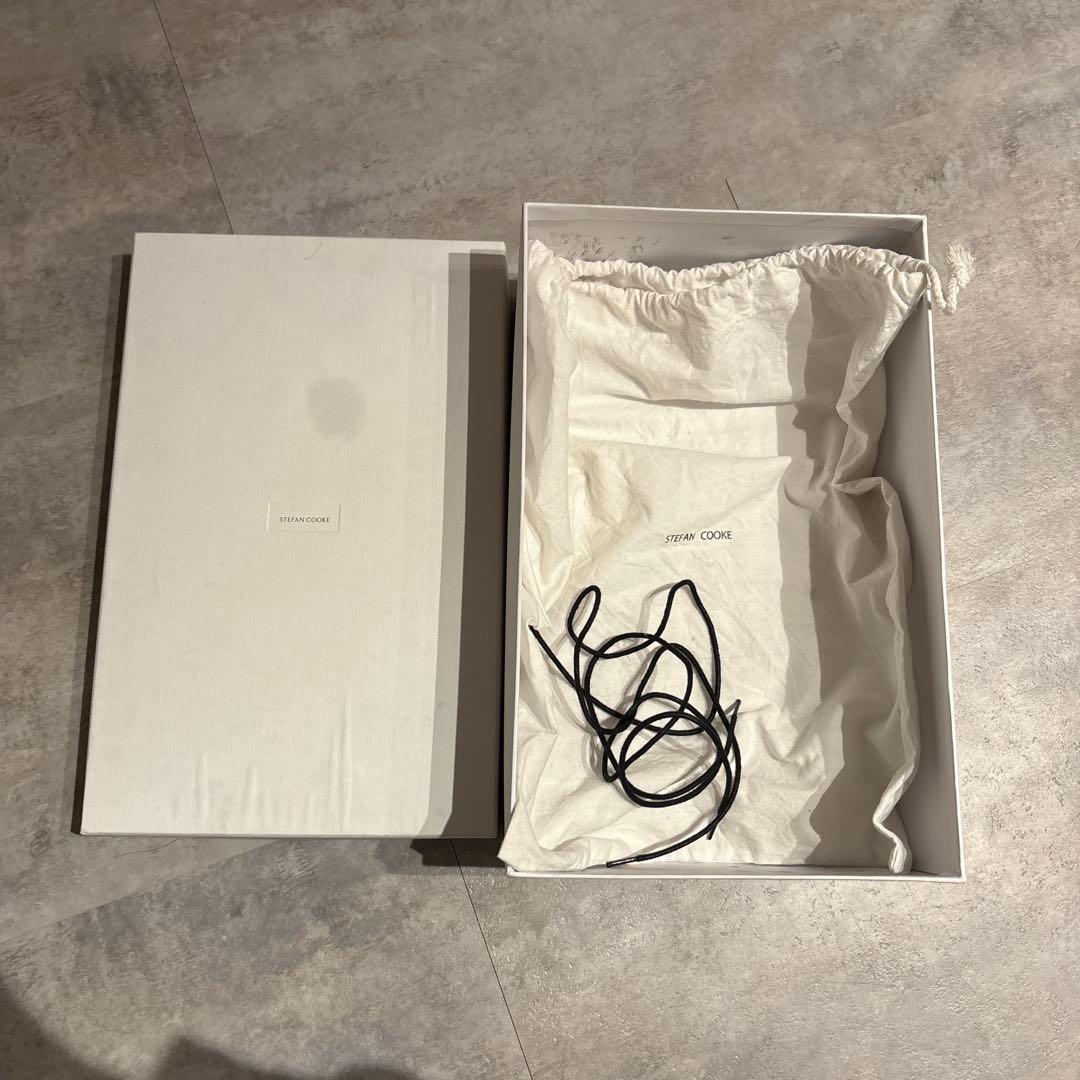 【STEFAN COOKE】BLACK ELASTIC BIKER 40