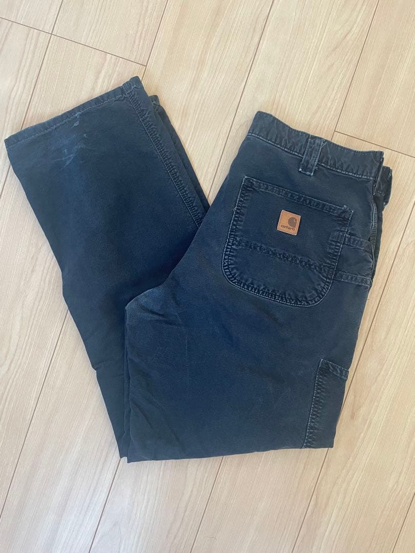 carhhart ペインターパンツ　ブラック