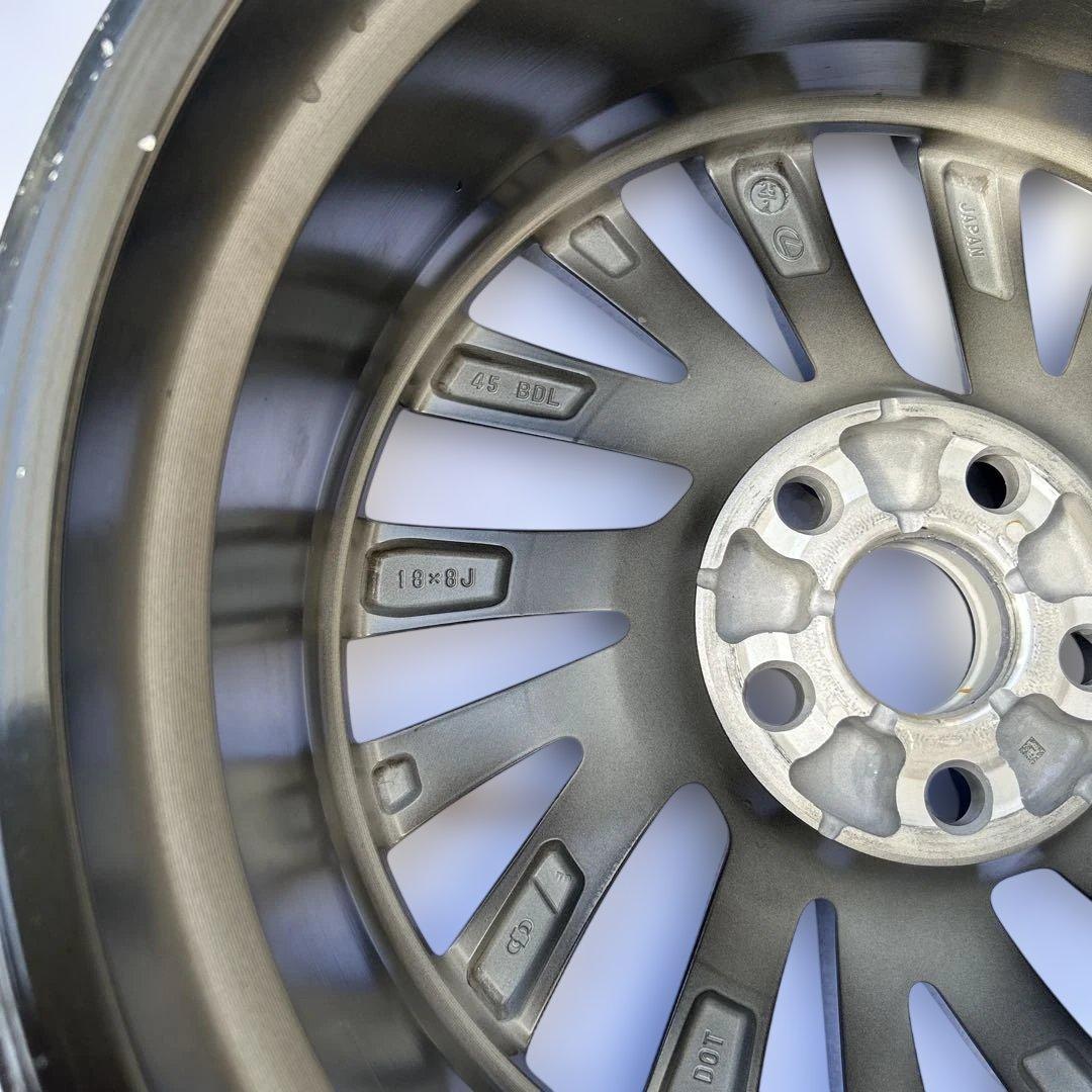 レクサス　ES300h 純正18インチ クロム仕上げアルミホイール1本