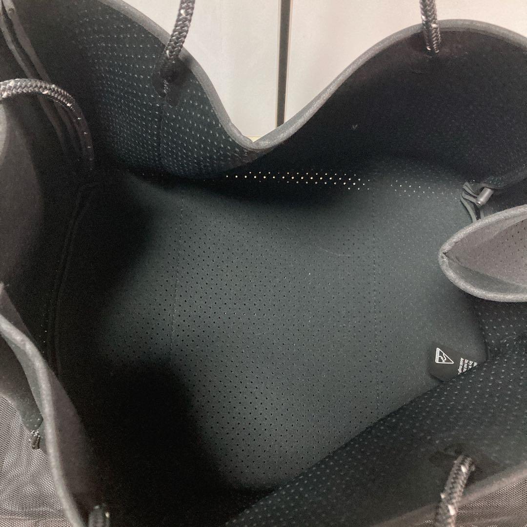 【美品】STATE OF ESCAPE エスケープ トート ポーチ付き BK