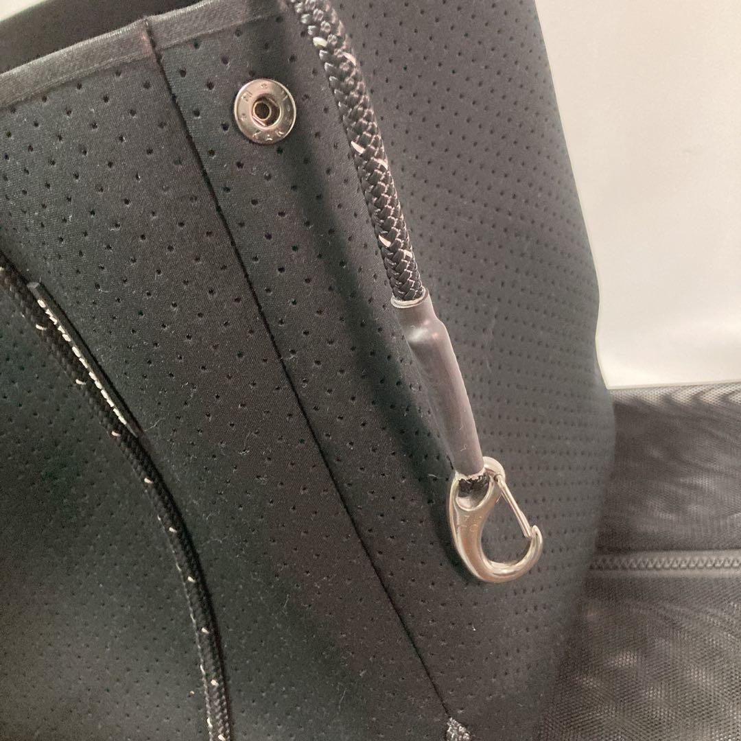 【美品】STATE OF ESCAPE エスケープ トート ポーチ付き BK