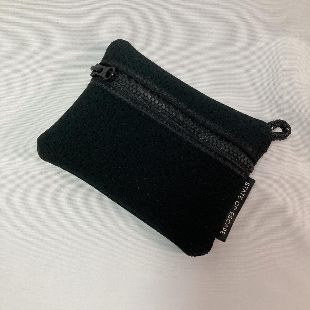 【美品】STATE OF ESCAPE エスケープ トート ポーチ付き BK