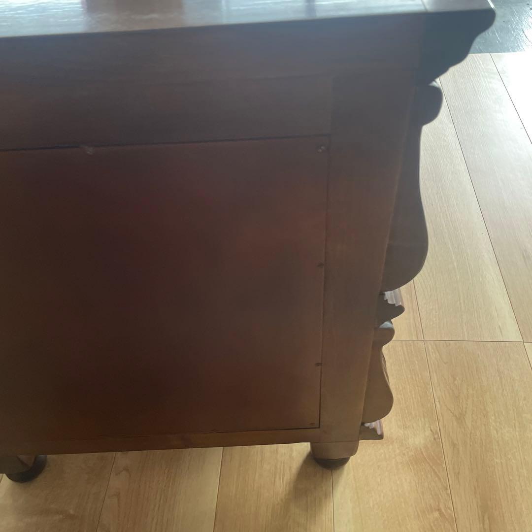 木製ブラウンチェスト バロッサバレンティ