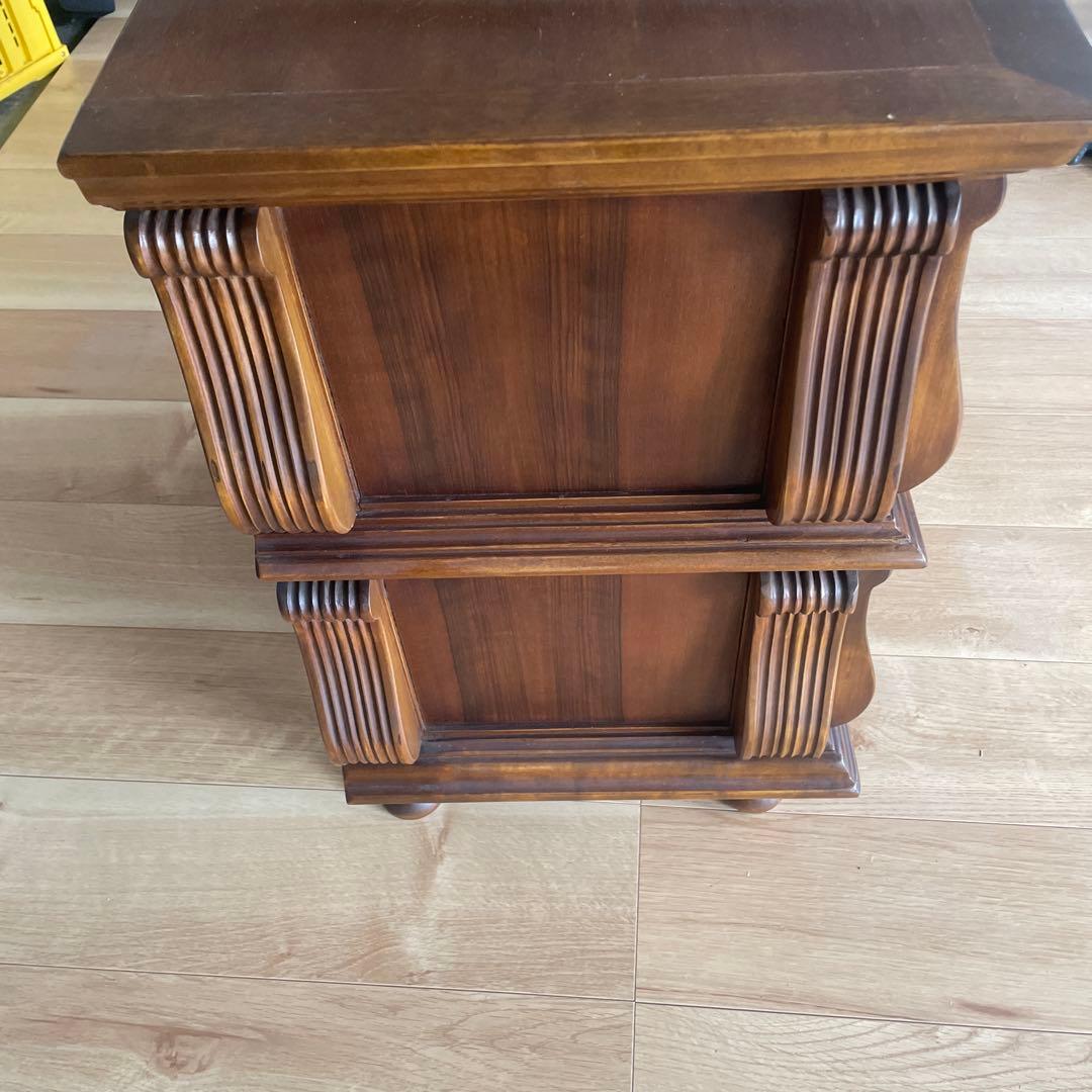 木製ブラウンチェスト バロッサバレンティ