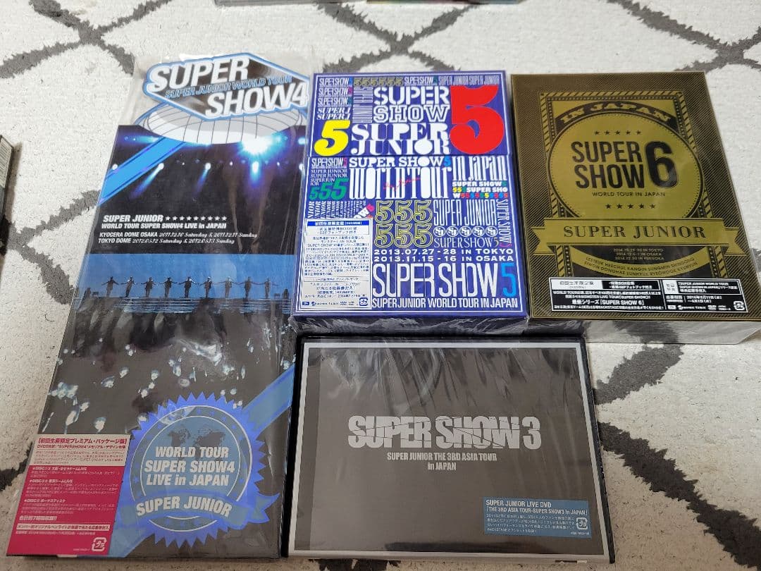 SUPER JUNIOR DVD セット
