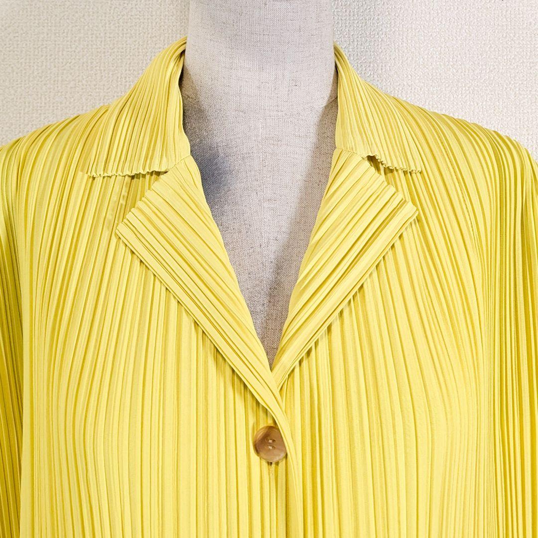 イッセイミヤケ　プリーツ　ジャケット　サイズ3　プリーツプリーズ