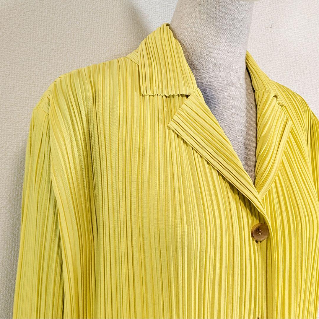 イッセイミヤケ　プリーツ　ジャケット　サイズ3　プリーツプリーズ