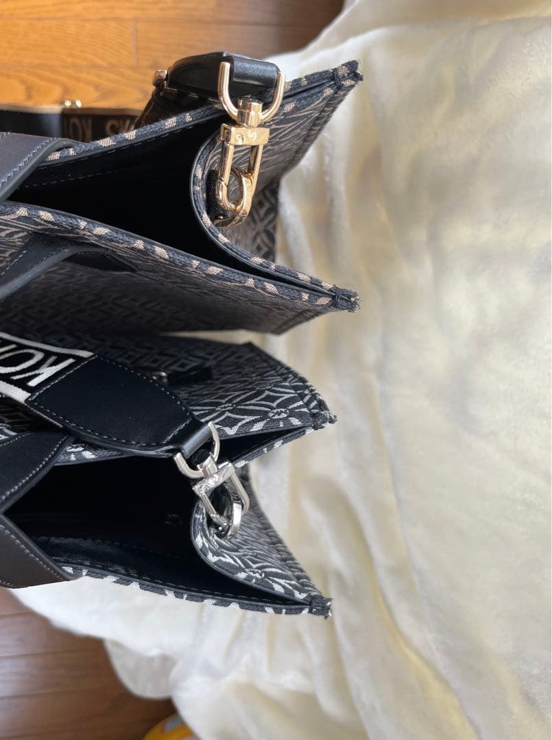 美品　マイケルコース　KEMPNER ジャカード トート ラージ　即日　2way