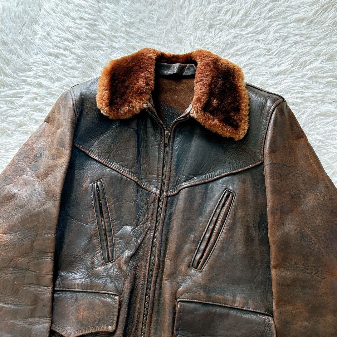 希少 40s G-1 フライトジャケット　ヴィンテージ　古着　レザージャケット