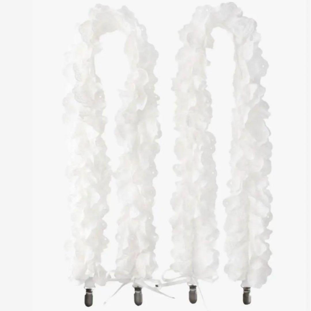 小物 bibiy. MILLIE SUSPENDERS WHITE