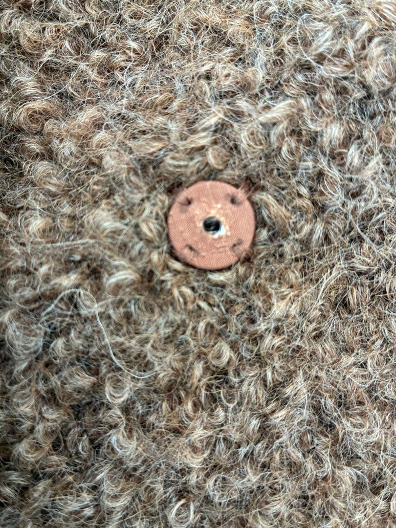 IENA ループツイードコクーンコート