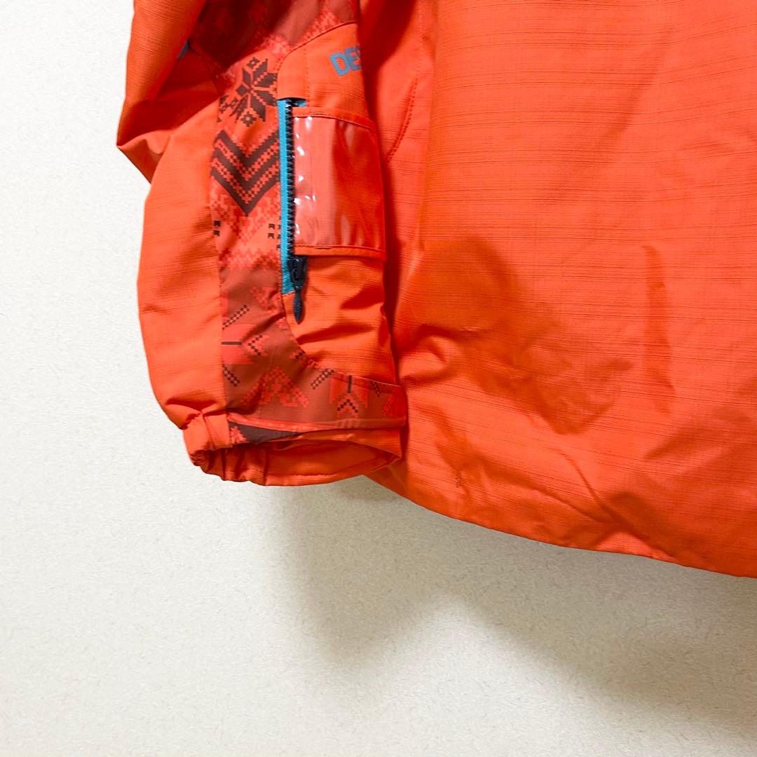 ✨激レア✨ 【DESCENTE】 デサント スキーウェア オレンジ×グレー 上下