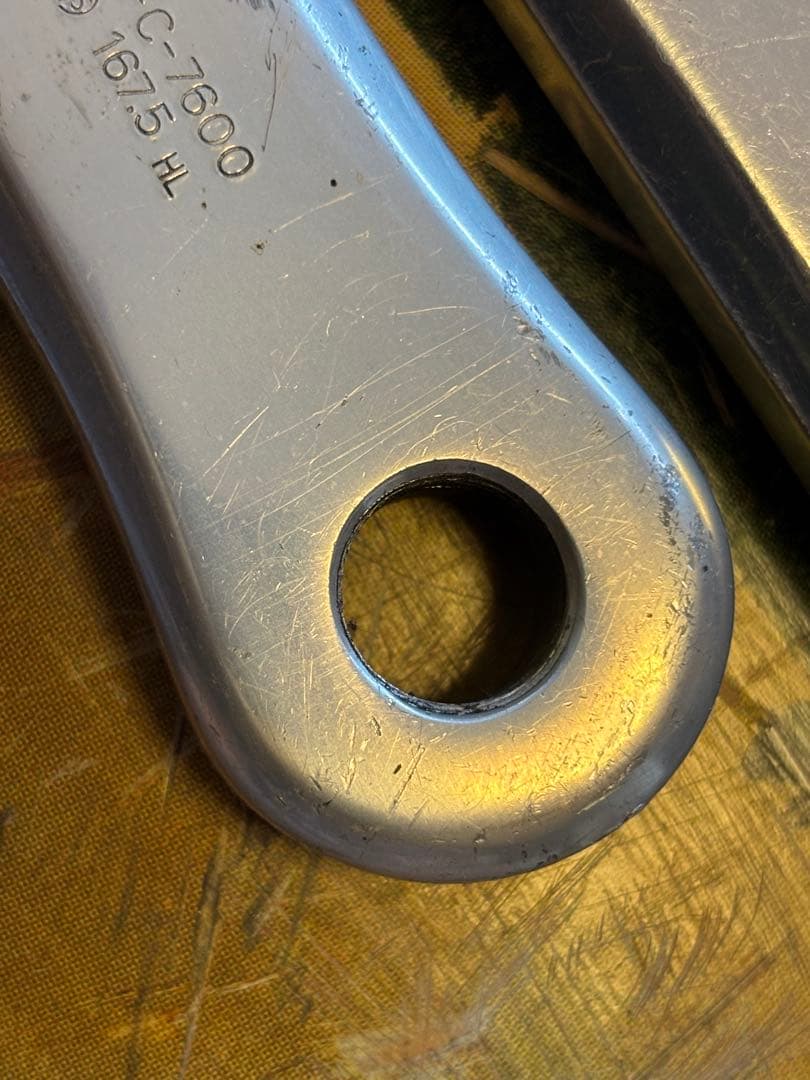 シマノ デュラエース 7600 njs クランク ピストバイク