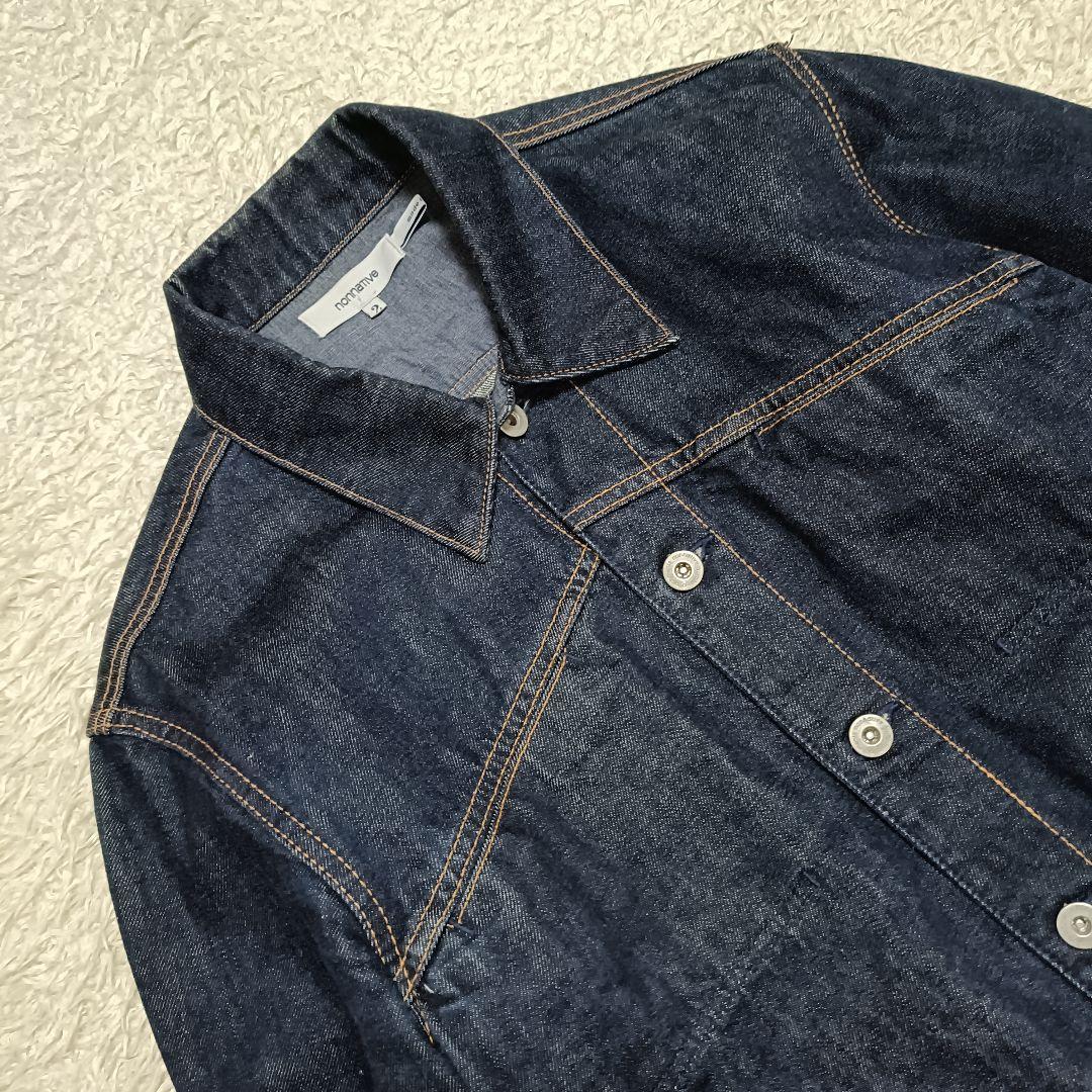 美品★nonnative TRUCKER BLOUSON ボタンフライジャケット