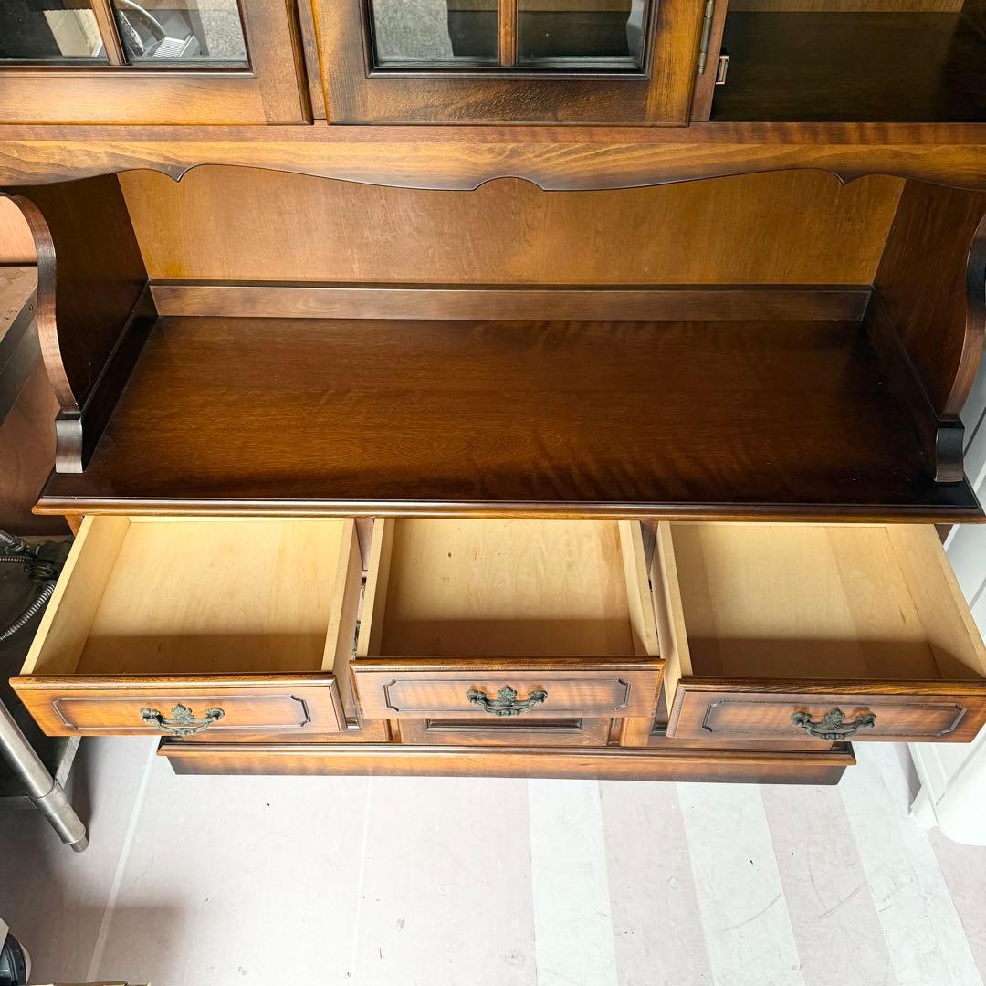 カリモク/karimoku コロニアル カップボード 幅120cm 食器棚