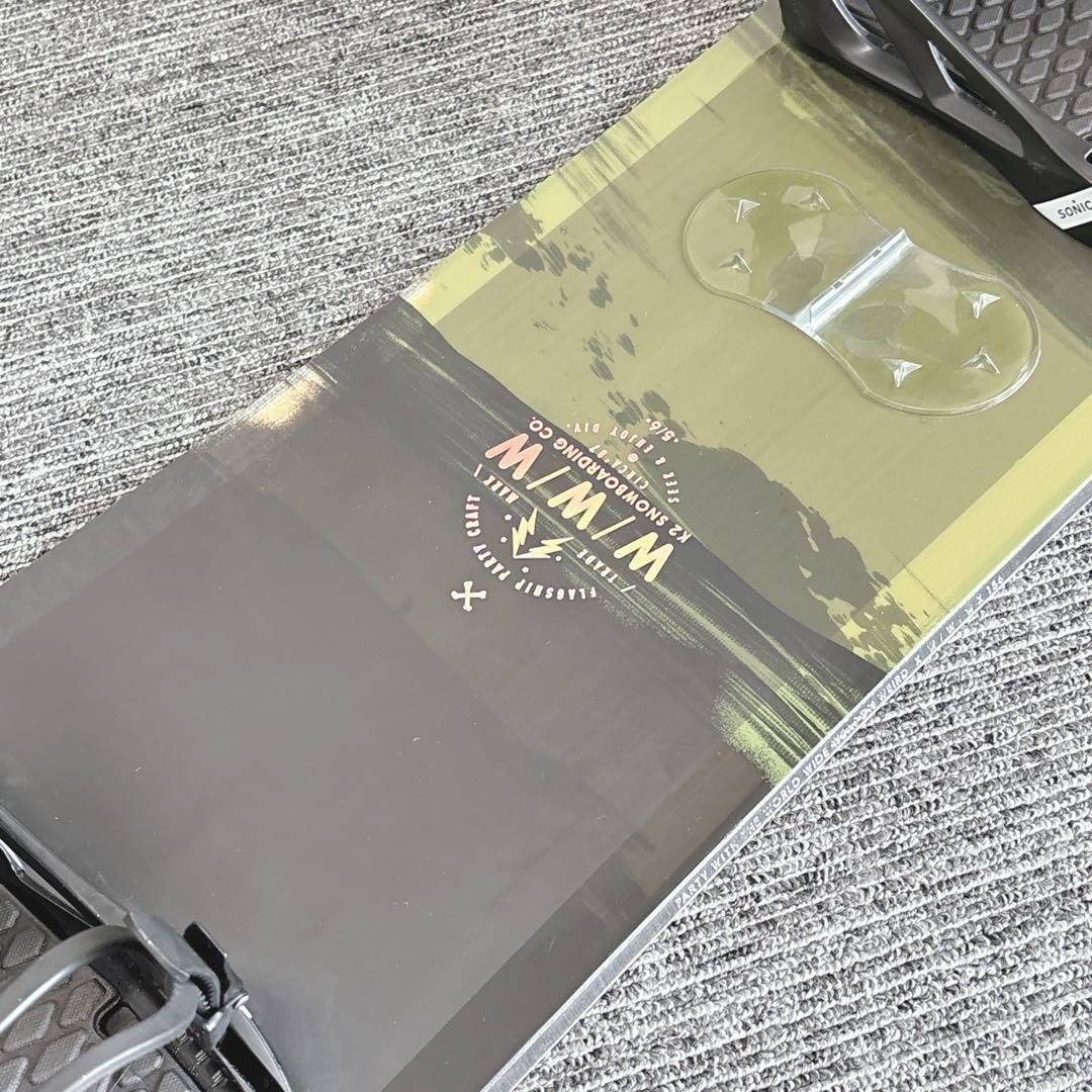 91超豪華❗️K2 メンズスノーボードセット★スノボ156cm+ビン付