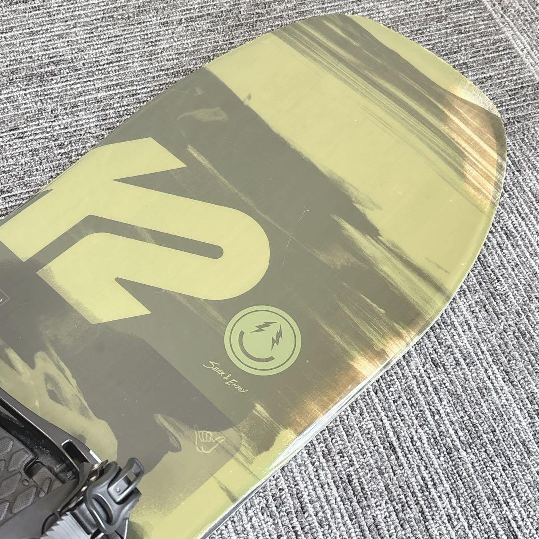 91超豪華❗️K2 メンズスノーボードセット★スノボ156cm+ビン付