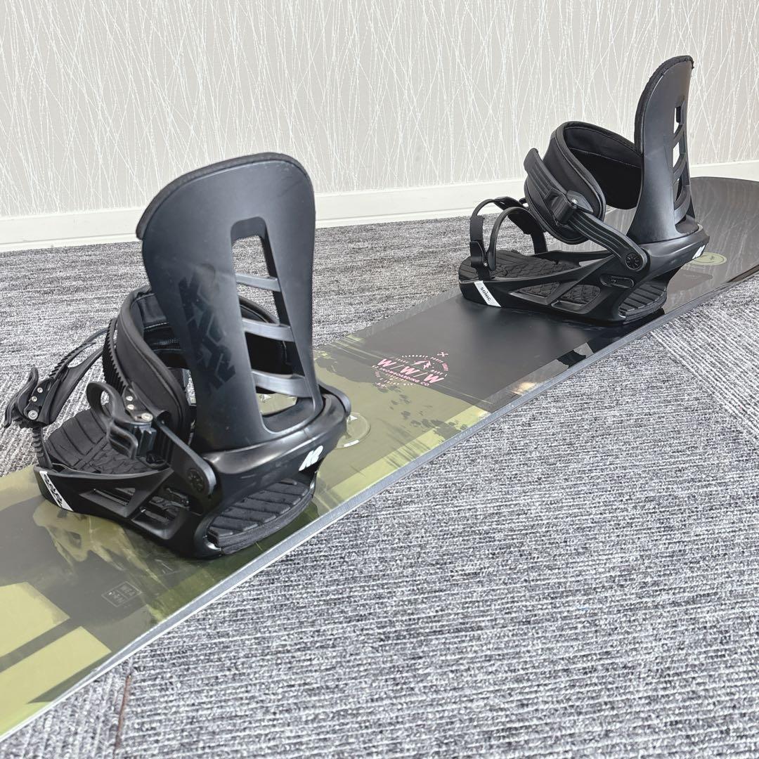 91超豪華❗️K2 メンズスノーボードセット★スノボ156cm+ビン付
