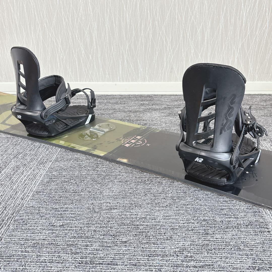 91超豪華❗️K2 メンズスノーボードセット★スノボ156cm+ビン付
