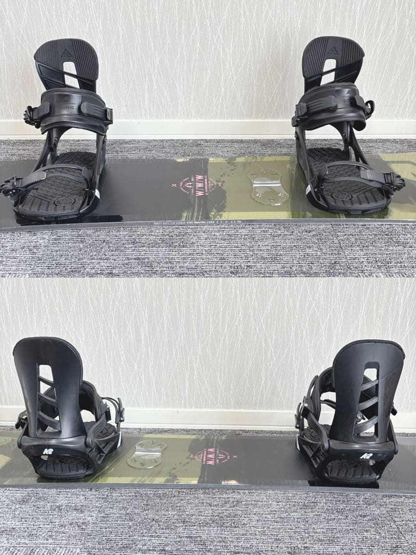 91超豪華❗️K2 メンズスノーボードセット★スノボ156cm+ビン付