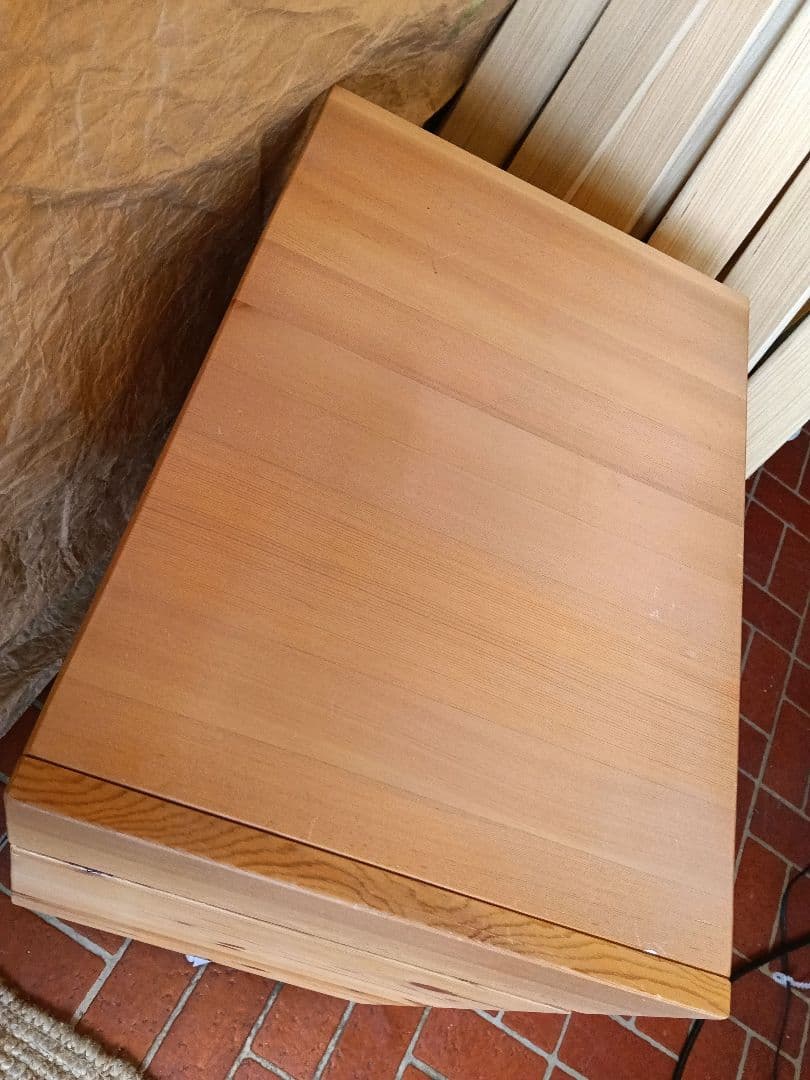 【廃盤】無印良品 MUJI パイン材 キャビネット サイドチェスト キャスター付