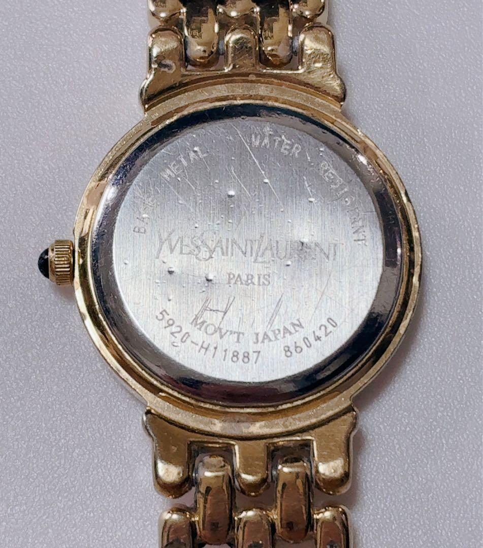 【希少品】　イブサンローラン　腕時計　ゴールド　レディース