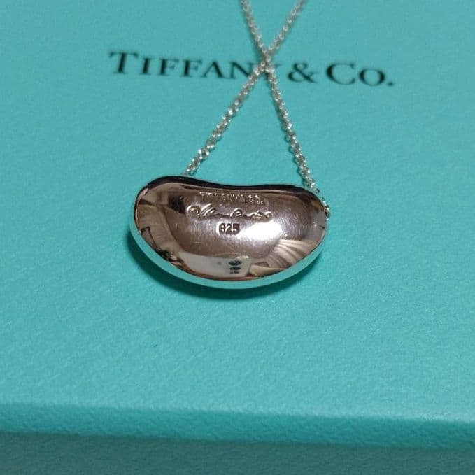 TIFFANY ティファニー ビーン ネックレス シルバー