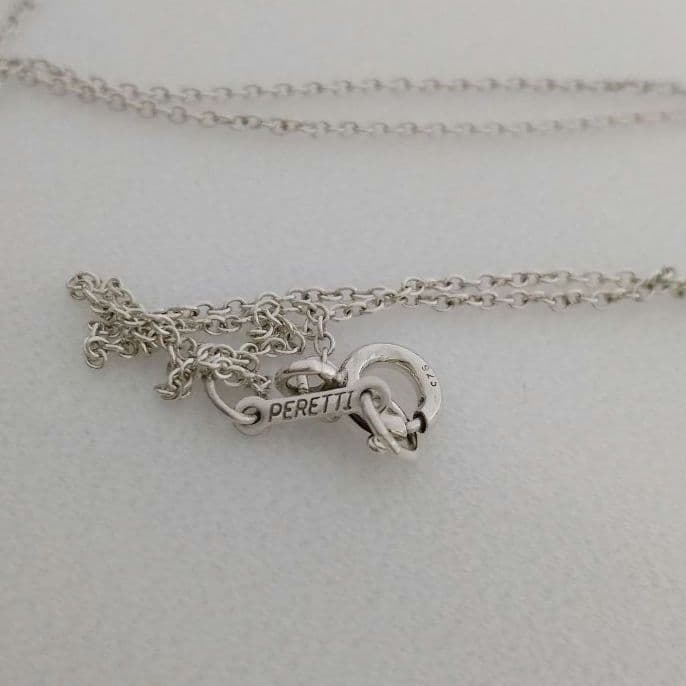 TIFFANY ティファニー ビーン ネックレス シルバー