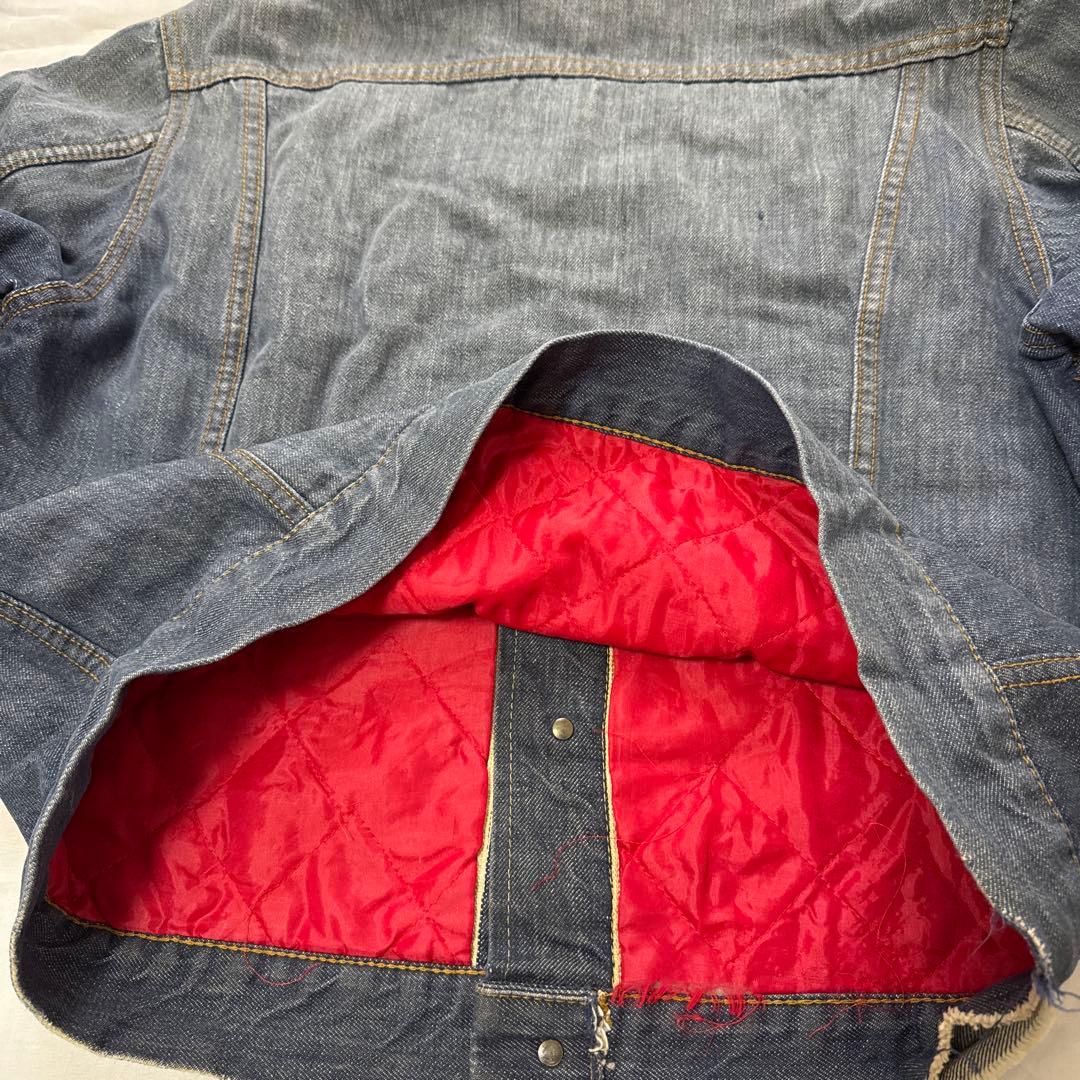 70s Sears ROEBUCKS デニムジャケット 裏地キルティング
