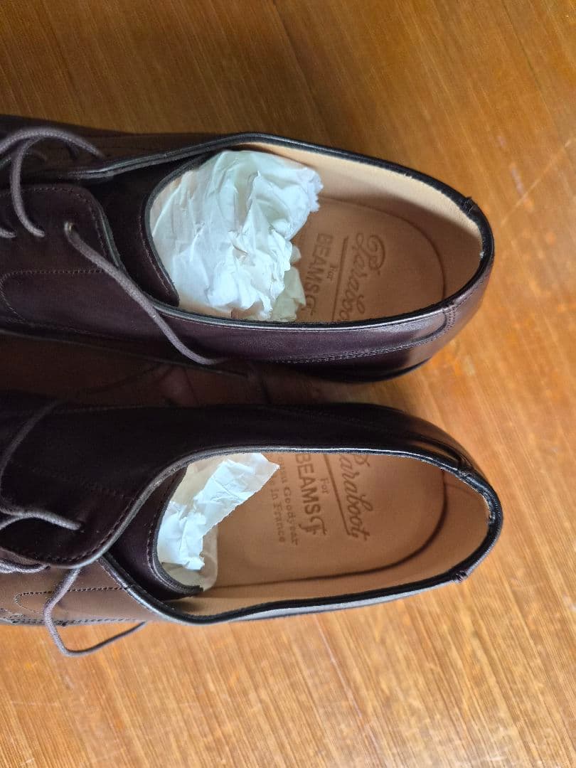 Paraboot × BEAMS F 別注 CHAMBORD(新品未使用)