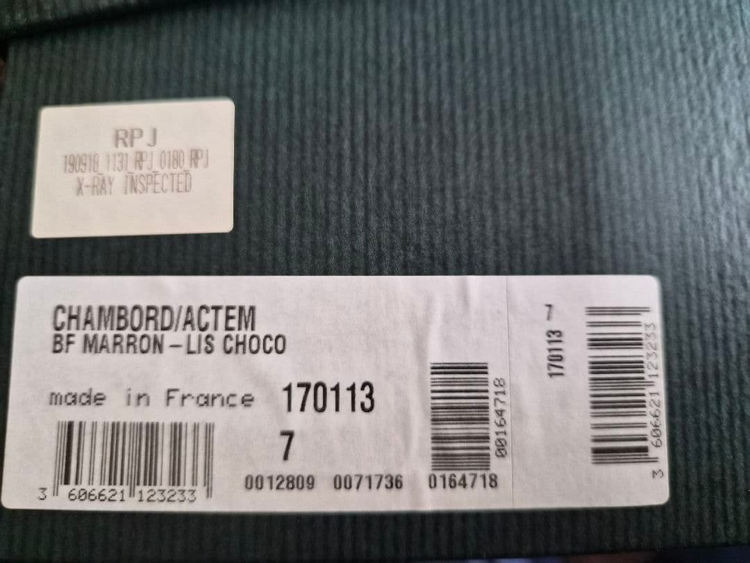 Paraboot × BEAMS F 別注 CHAMBORD(新品未使用)