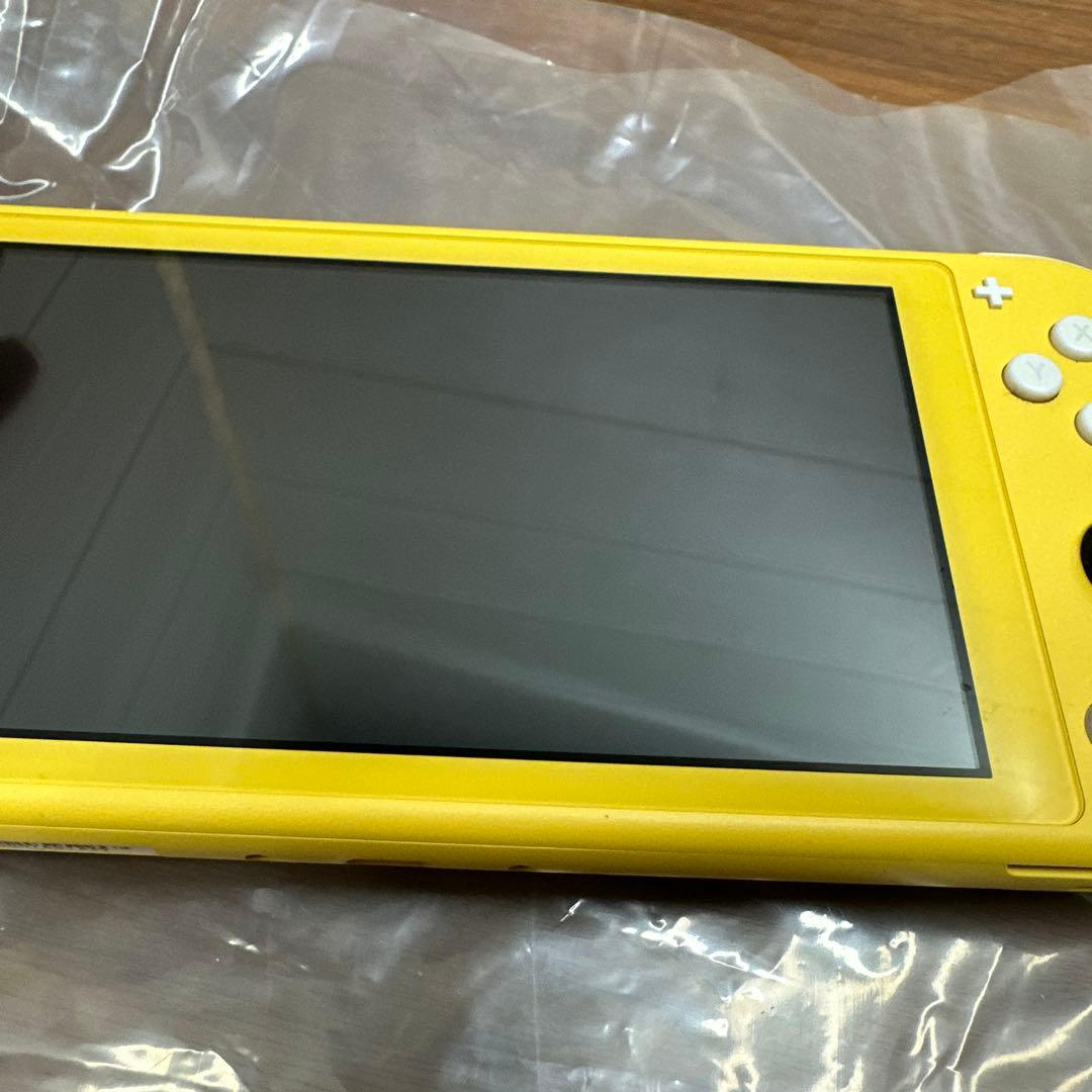 美品 Nintendo Switch Lite 本体 イエロー 完品