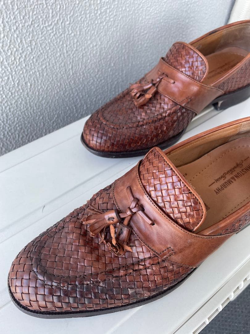 Johnston & Murphy 本革 ローファー 9M 26cm