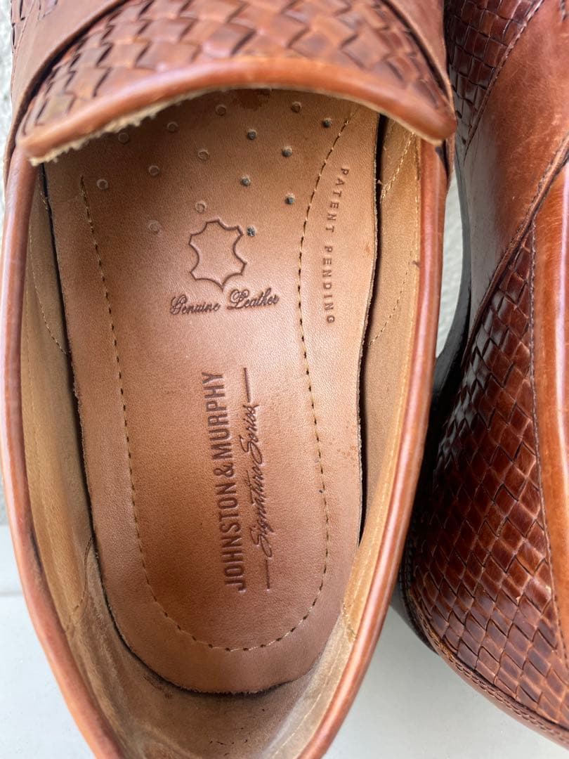 Johnston & Murphy 本革 ローファー 9M 26cm