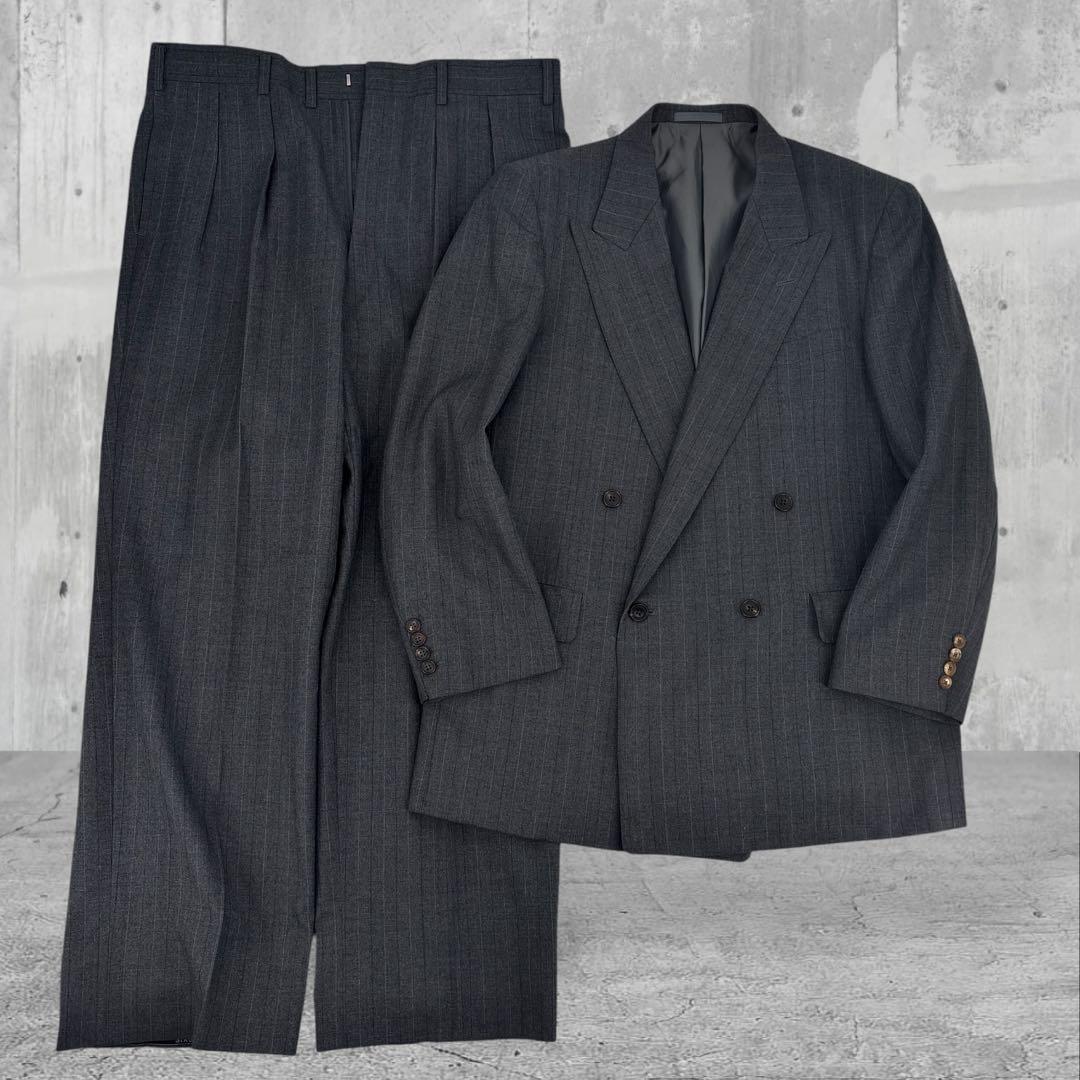 【美品】Burberry バーバリー　スーツ　セットアップ　ダブル　ジャケット