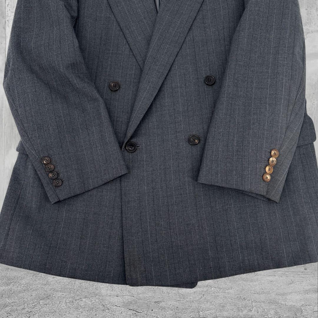 【美品】Burberry バーバリー　スーツ　セットアップ　ダブル　ジャケット