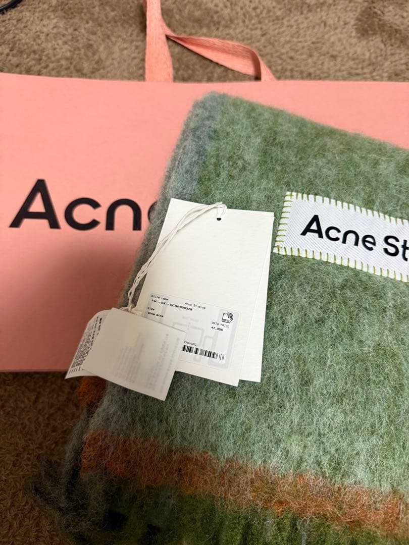 【新品！】Acne Studios モヘアマフラー　アクネストゥディオズ
