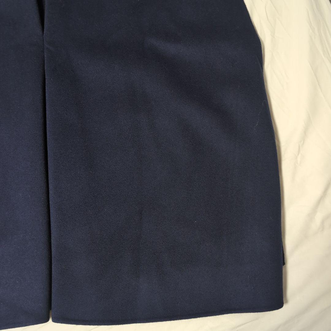 【未使用】LEPHIL ソフトウールリバーポンチョ　ネイビー　ルフィル