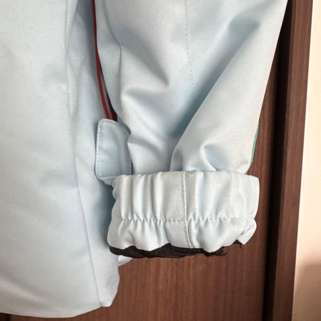 pinnacle 子供用スキーウェア 水色/緑